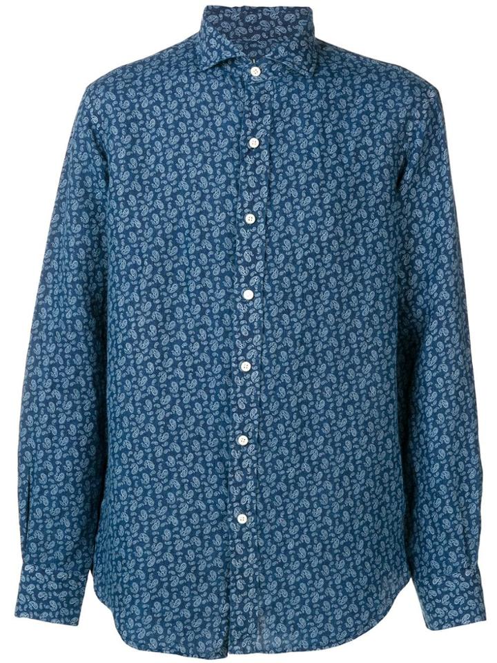 Polo Ralph Lauren Paisley Print Shirt - Blue