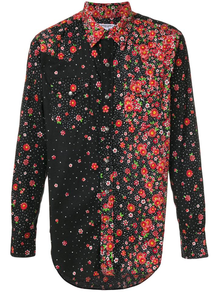 Engineered Garments Floral Print Shirt - Black
