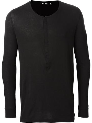 Blk Dnm Henley