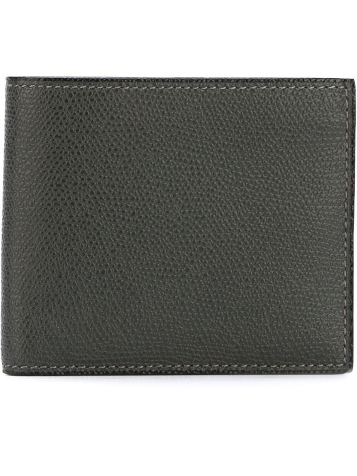Valextra Classic Billfold Wallet - Grey