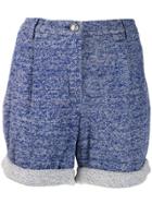 Chanel Vintage Two Tone Shorts - Blue