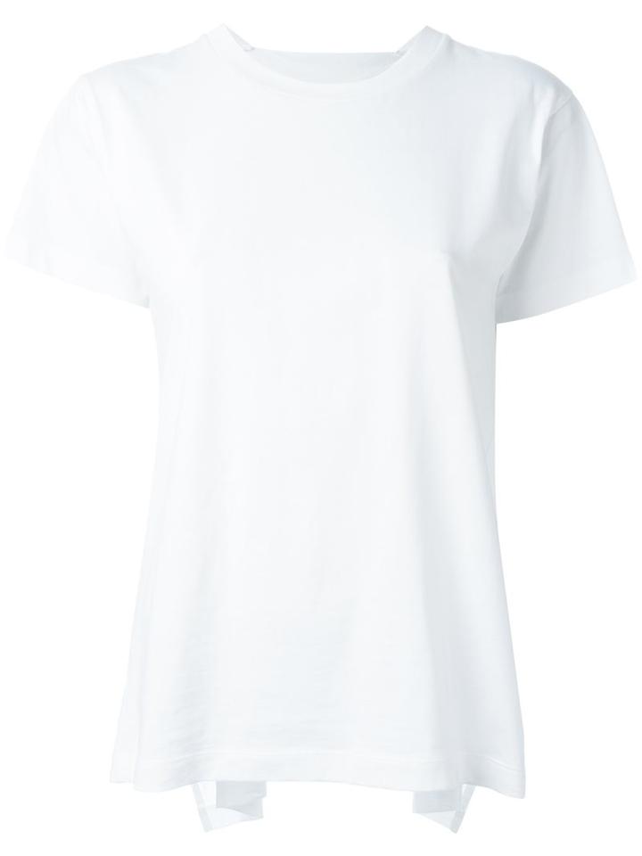 Mm6 Maison Margiela Asymmetric Back T-shirt