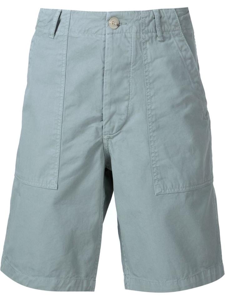 Maison Kitsuné Canvas Worker Shorts