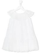 Il Gufo Pleated Dress, Girl's, Size: 6 Yrs, White