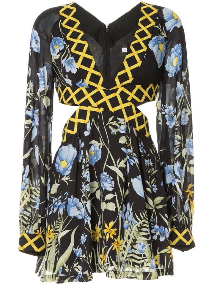 Alice Mccall Flower Girl Mini Dress - Black