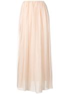 Forte Forte Straight-cut Long Skirt - Pink