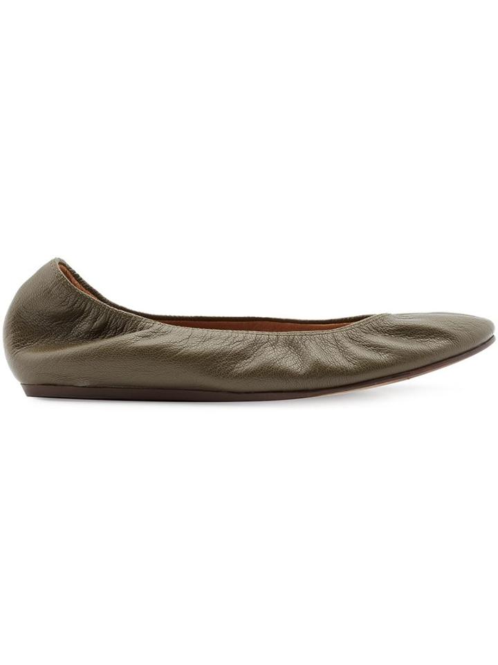 Lanvin Almond Toe Ballerinas