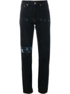 Blackyoto Tie Dye Detail Jeans, Women's, Size: 29, Black, Cotton
