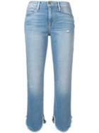 Frame Denim Le High Cropped Jeans - Blue