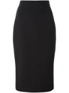 Ermanno Scervino Pencil Skirt, Women's, Size: 42, Black, Polyester/spandex/elastane
