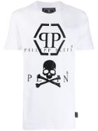 Philipp Plein Skull And Logo Print T-shirt - White