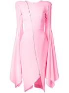Alex Perry Darcy Dress, Women's, Size: 8, Pink/purple, Polyamide/triacetate