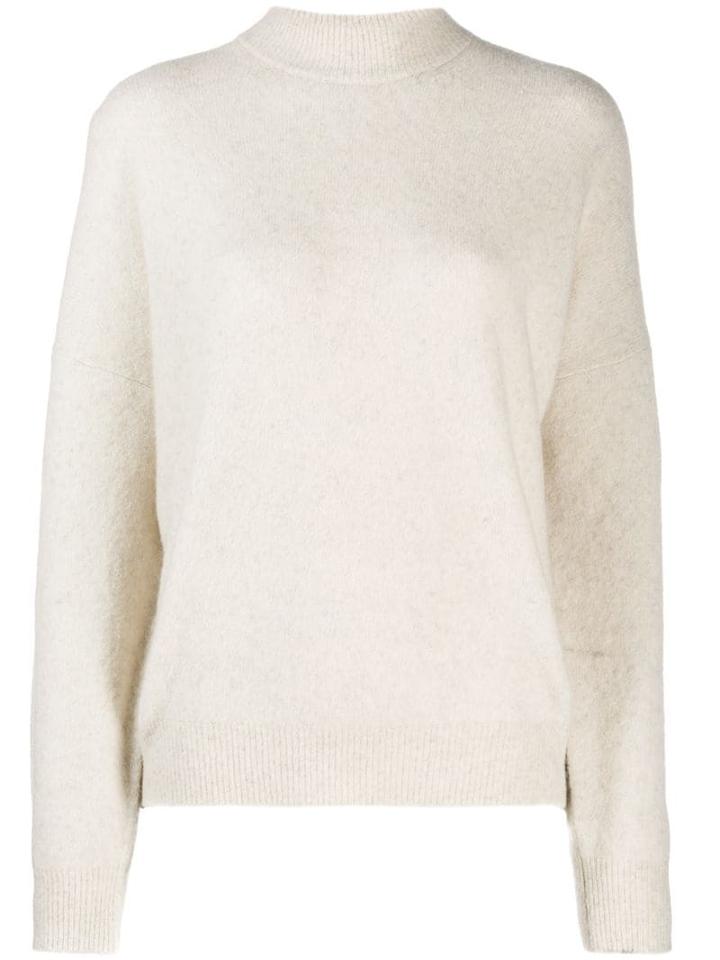 Iro Turtleneck Loose-fit Jumper - White