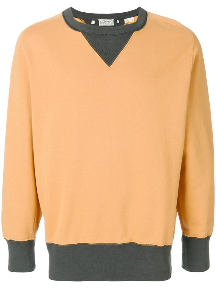 Levi's Vintage Clothing Bay Meadows Sweatshirt - Yellow & Orange