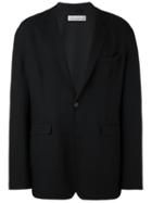 Oversized Blazer - Men - Virgin Wool/mohair/polyamide/cupro - 46, Black, Virgin Wool/mohair/polyamide/cupro, Jil Sander
