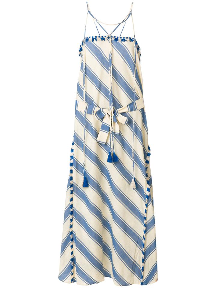Dodo Bar Or Striped Maxi Dress - Nude & Neutrals