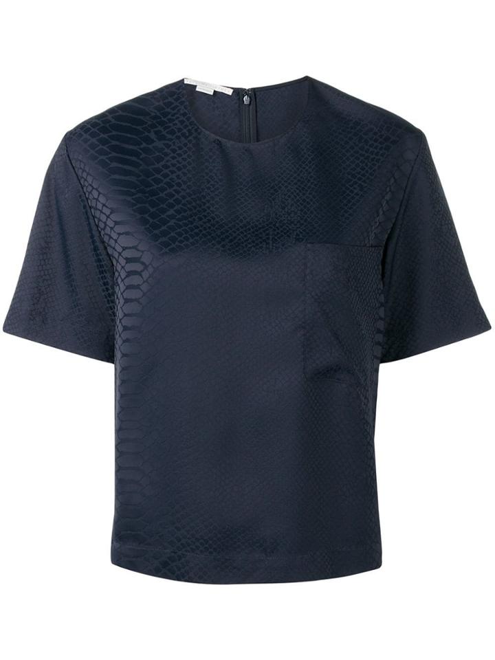Stella Mccartney Scale Effect Top - Blue