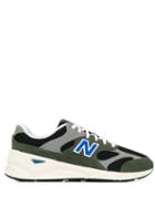 New Balance Mesh Upper Sneakers - Black