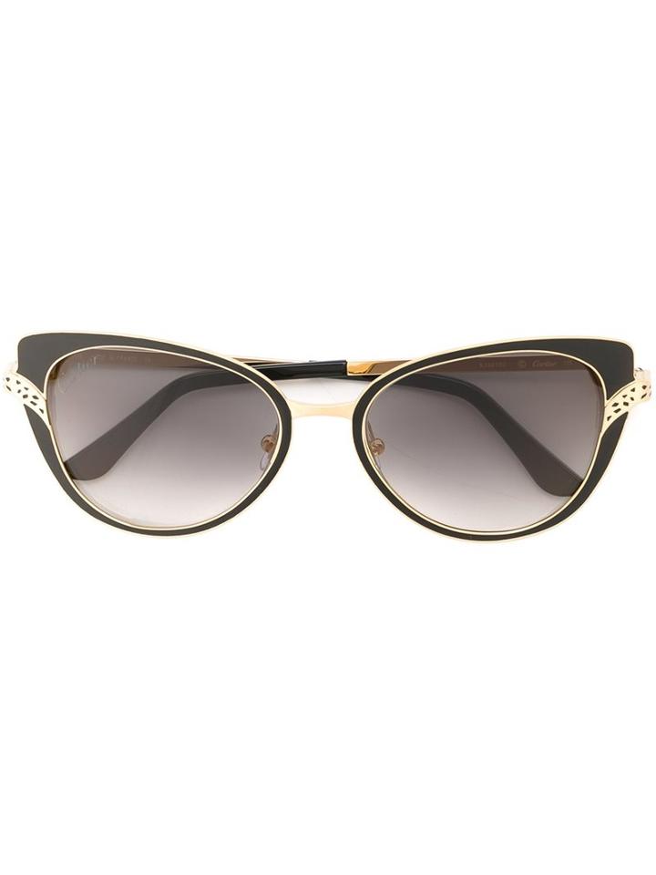 Cartier 'panthère Divine' Sunglasses