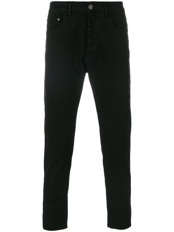 Low Brand Classic Fitted Jeans - Black