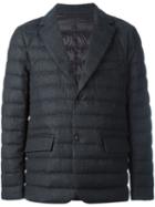 Moncler 'mayenne' Padded Jacket, Men's, Size: 1, Grey, Feather Down/polyamide/wool