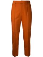 Neo Tapered Trousers - Women - Wool - 34, Orange, Wool, Le Ciel Bleu