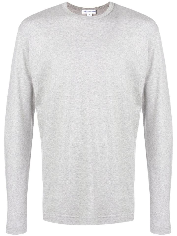 Comme Des Garçons Shirt Longsleeved T-shirt - Grey
