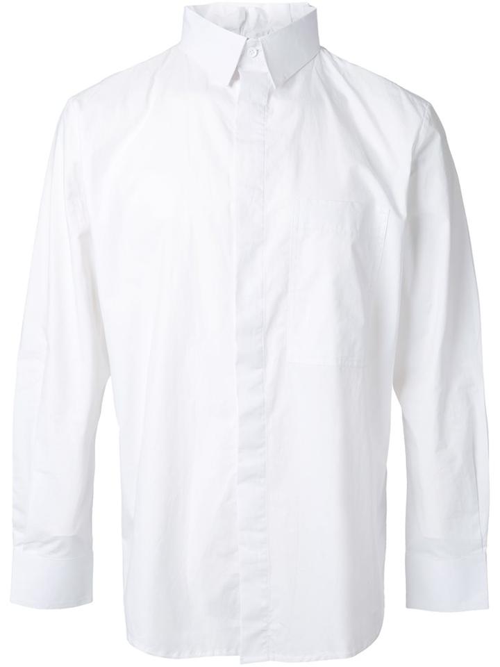 Craig Green Classic Shirt, Men's, Size: Large, White, Cotton