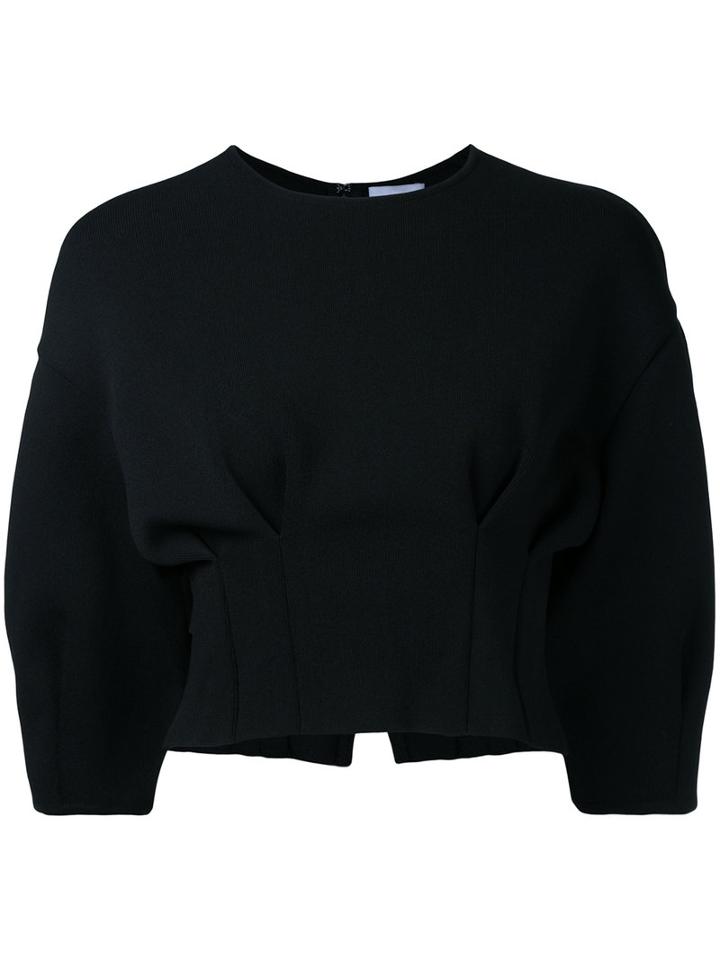 Irene - Cotton Knit Top - Women - Cotton/polyester - 36, Black, Cotton/polyester