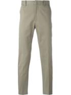 Gucci Stretch Gabardine Chinos, Men's, Size: 52, Nude/neutrals, Cotton/spandex/elastane