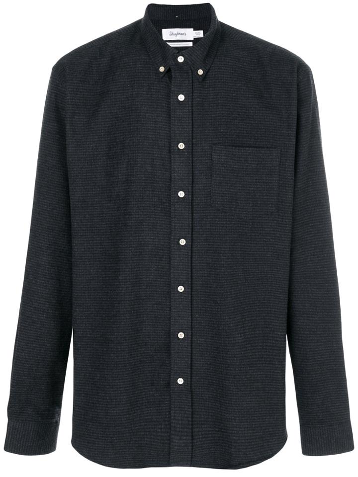 Schnaydermans Chest Pocket Shirt - Grey