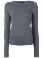 Vanessa Seward 'cora' Pullover, Women's, Size: 36, Grey, Merino