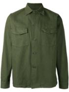 Labo Art Shirt Jacket, Men's, Size: 1, Green, Cotton