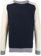 Howlin' Paneled Knitted Jumper - Blue