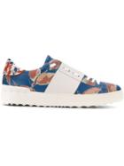 Valentino Garavani 'open' Printed Sneakers