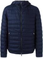 Moncler 'blanchard' Jacket, Men's, Size: Xxl, Blue, Feather Down/polyamide/wool