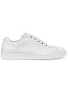 Fendi Laceless Low-top Sneakers - White