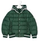 Moncler Kids - Padded Jacket - Kids - Cotton/polyamide/goose Down - 4 Yrs, Green