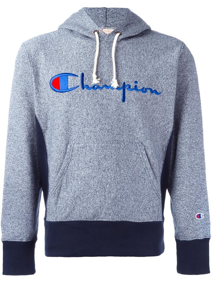 Champion Embroidered Logo Hoodie