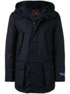 Woolrich Hooded Feather Down Jacket - Blue