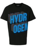 Hydrogen Short Sleeved Logoed T-shirt - Black