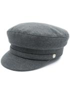Manokhi Casual Flap Hat - Grey