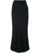 Strateas Carlucci Gusset Detail Skirt, Women's, Size: Medium, Black, Polyester