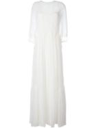 Alberta Ferretti Lace Layered Dress