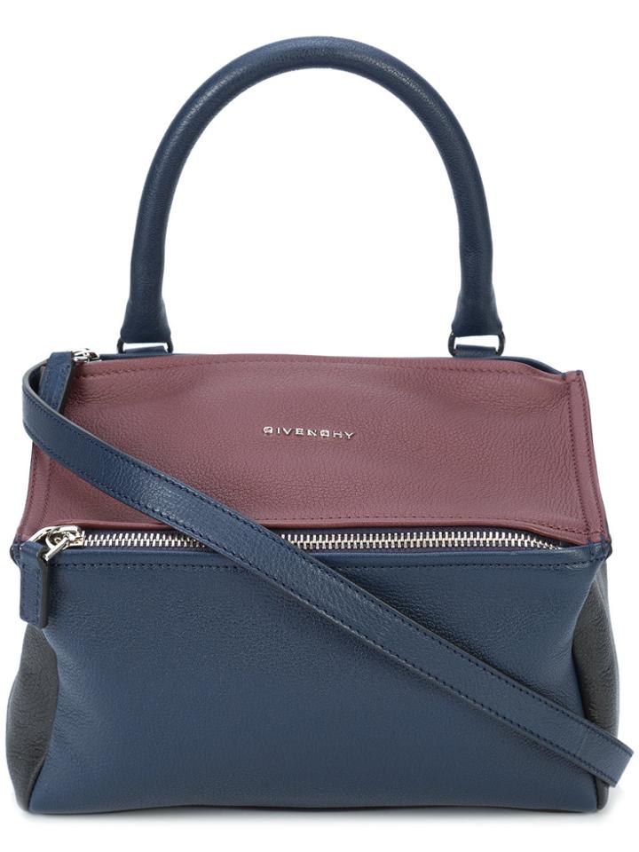 Givenchy Pandora Cross Body Satchel - Blue
