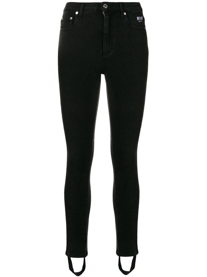 Msgm Slim Fit Jeans - Black