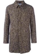 Tonello Tweed Coat, Men's, Size: Xl, Silk/cotton/polyamide/virgin Wool