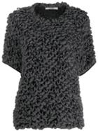 Odeeh Loop Knit Top - Grey