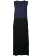 Yohji Yamamoto Vintage Textured Maxi Dress - Black