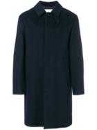 Mackintosh Single Breasted Coat - Blue